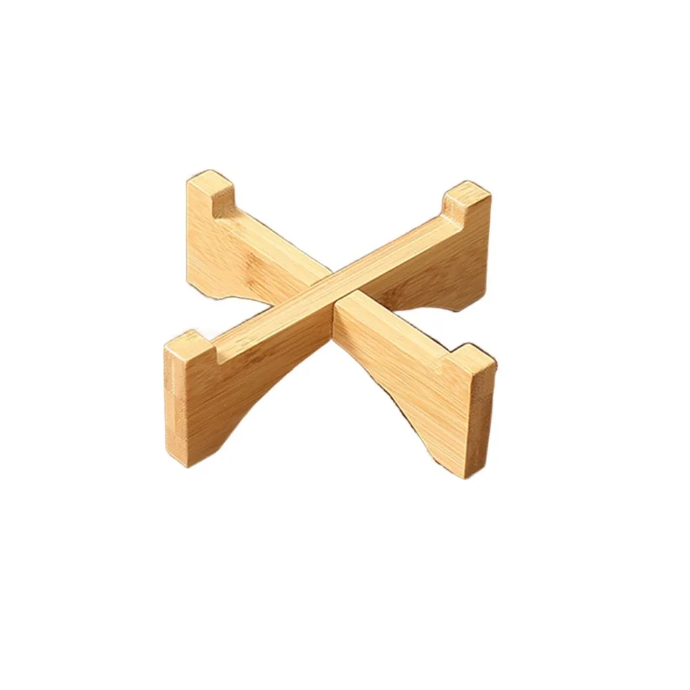 Wooden Bonsai Display Stand Floor-Standing Gardening Supplies Flowerpot Holder Succulents Organization Home Decoration