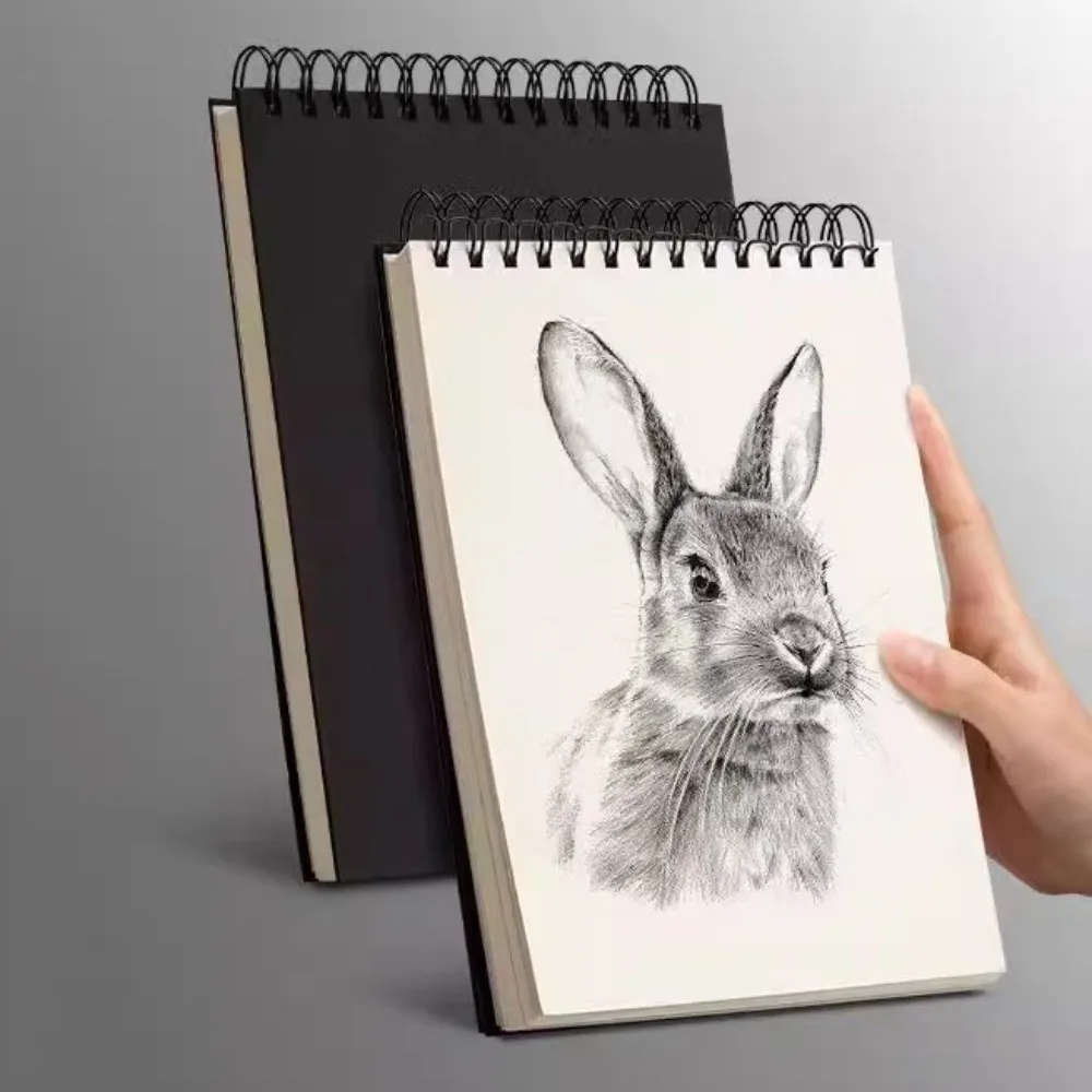Convenient Up Turning Loose-Leaf Sketchbook Taking Notes Diary Memo Notepad Journal A4 A5 A6 8K 16K Sketch Paper Book Office