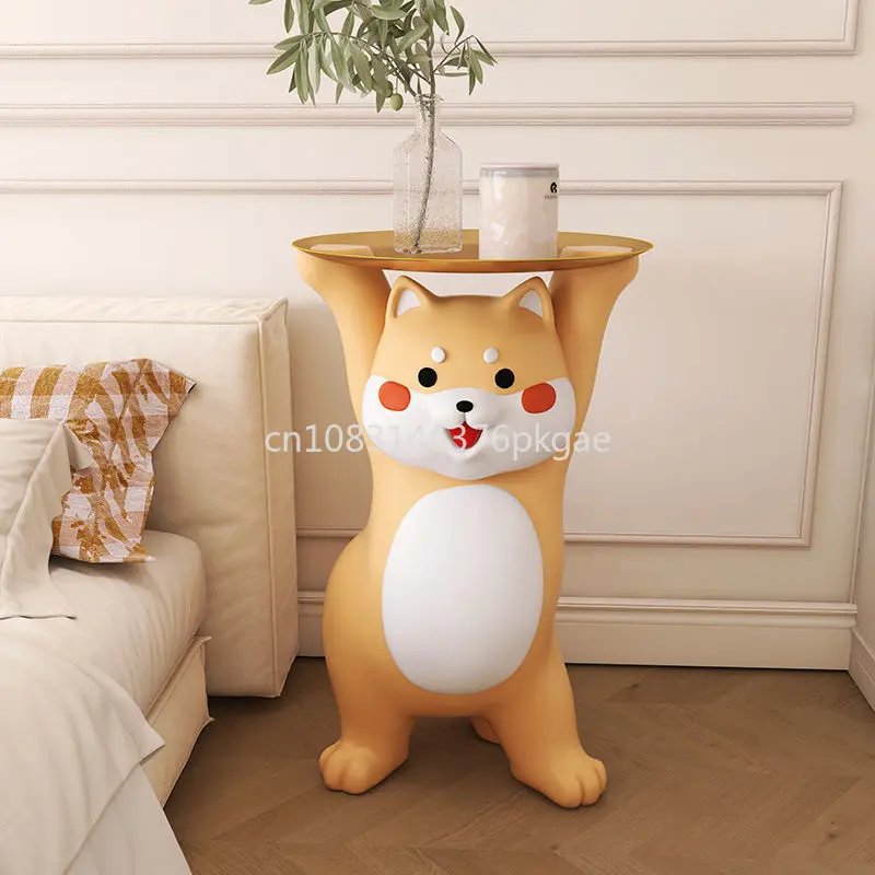 Shiba Inu sztuka Sofa boczne półki sypialnia ozdoby nocne meble