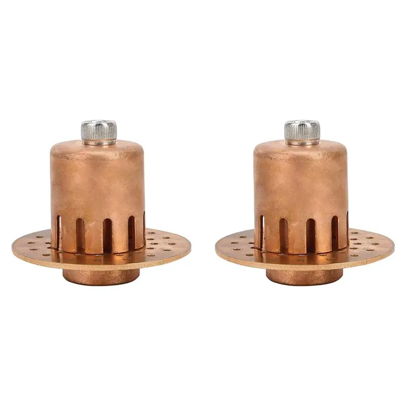 2Pcs 2 Inch (Od54mm) Copper Bubble Plate For 2 Inch Reflux Column Distillation, Home Glass Column Still Distillation Set-B61B