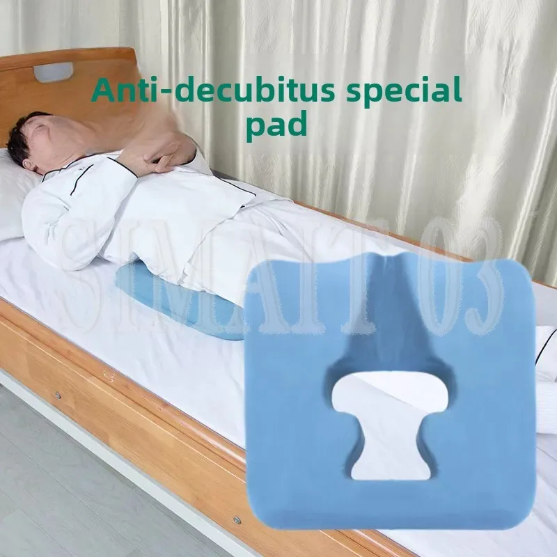 Anti-Decubitus Cushion for Bedridden Elderly, Pressure Sore Pad for Hip & Tailbone, Home Care Bed Sore Relief Seat Cushion