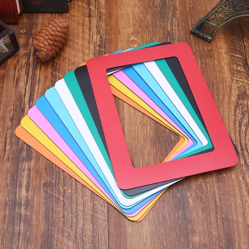 DIY Colorful Picture Frames Fridge Refrigerator Magnet Photoframe