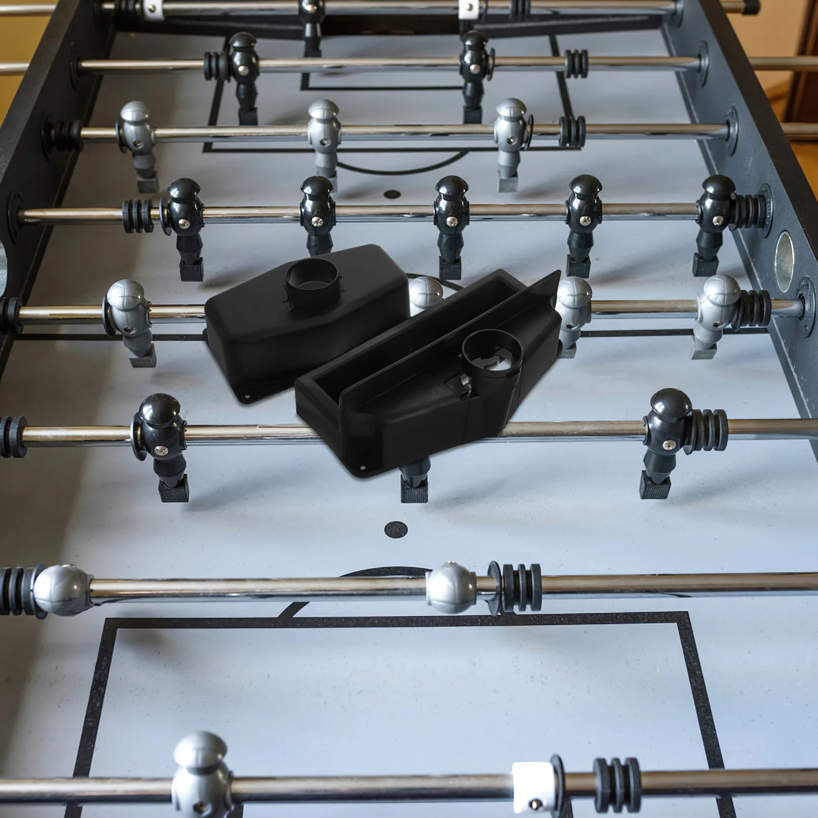 

1 set Foosball Table Parts Replacement Durable Plastic Ball Catcher Box Storage Holder For Table Soccer Game Accessories