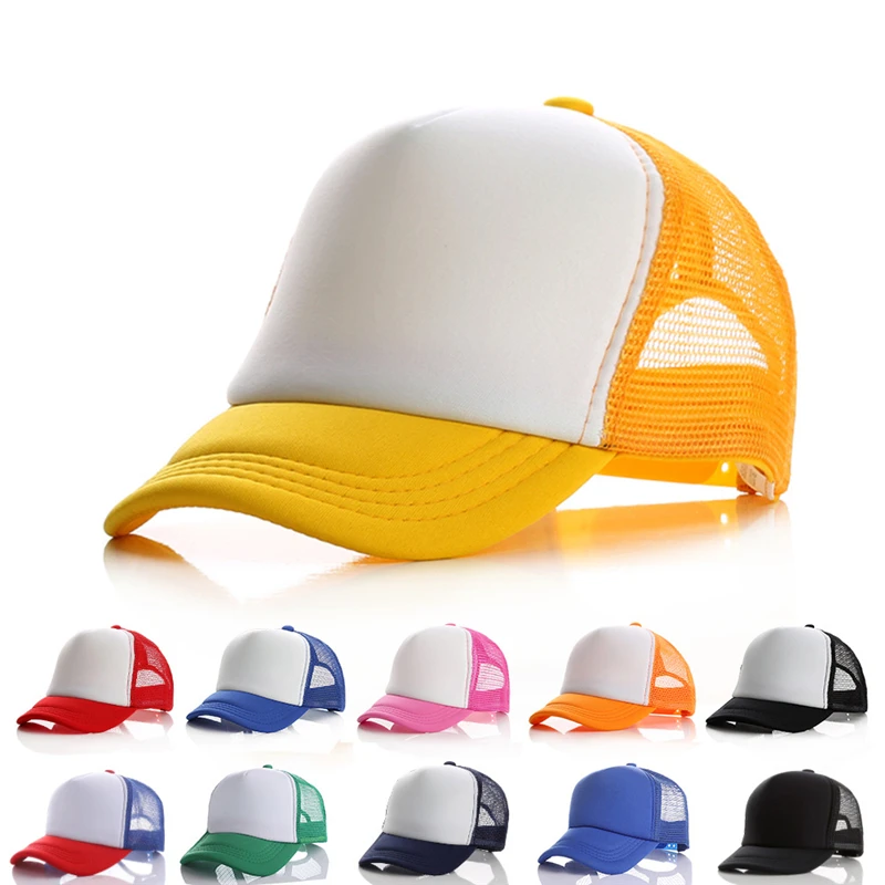 Casquette de Baseball pour Enfant, Garçon et Fille, Visière Décontractée en Maille, Style Hip Hop, Nouvelle Collection Été 2023