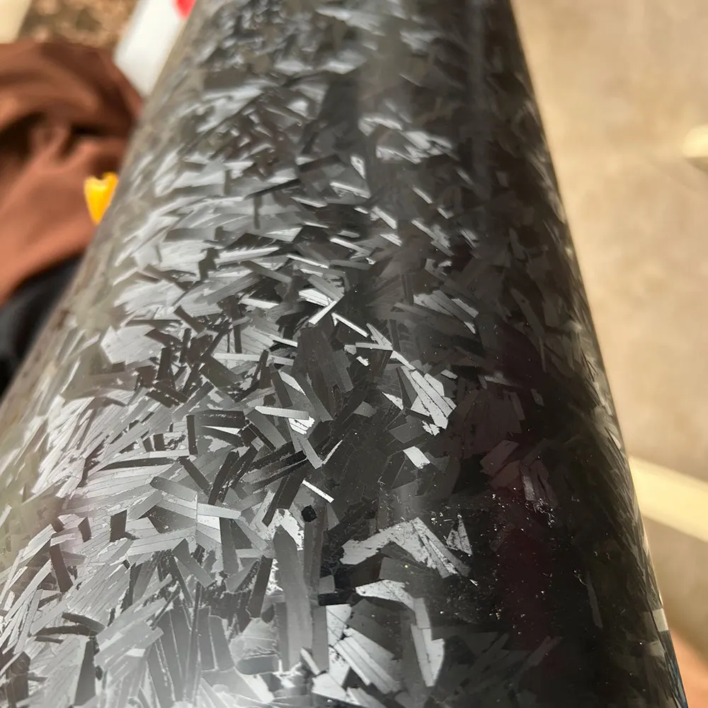 Steel Carbon Fiber Texture Film Matte Black PET 3D/6D Effect Wrap Vinyl Sticker For Car Tuning Color DIY Car Styling Stickers
