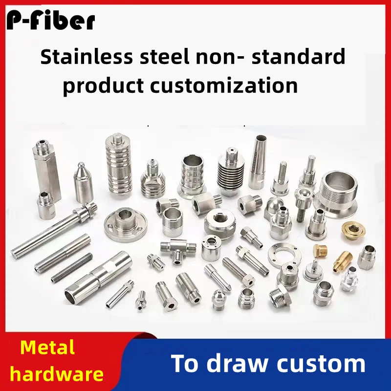 CNC precision parts machining metal parts stainless steel non-standard parts customizationMetal accessories to draw custom