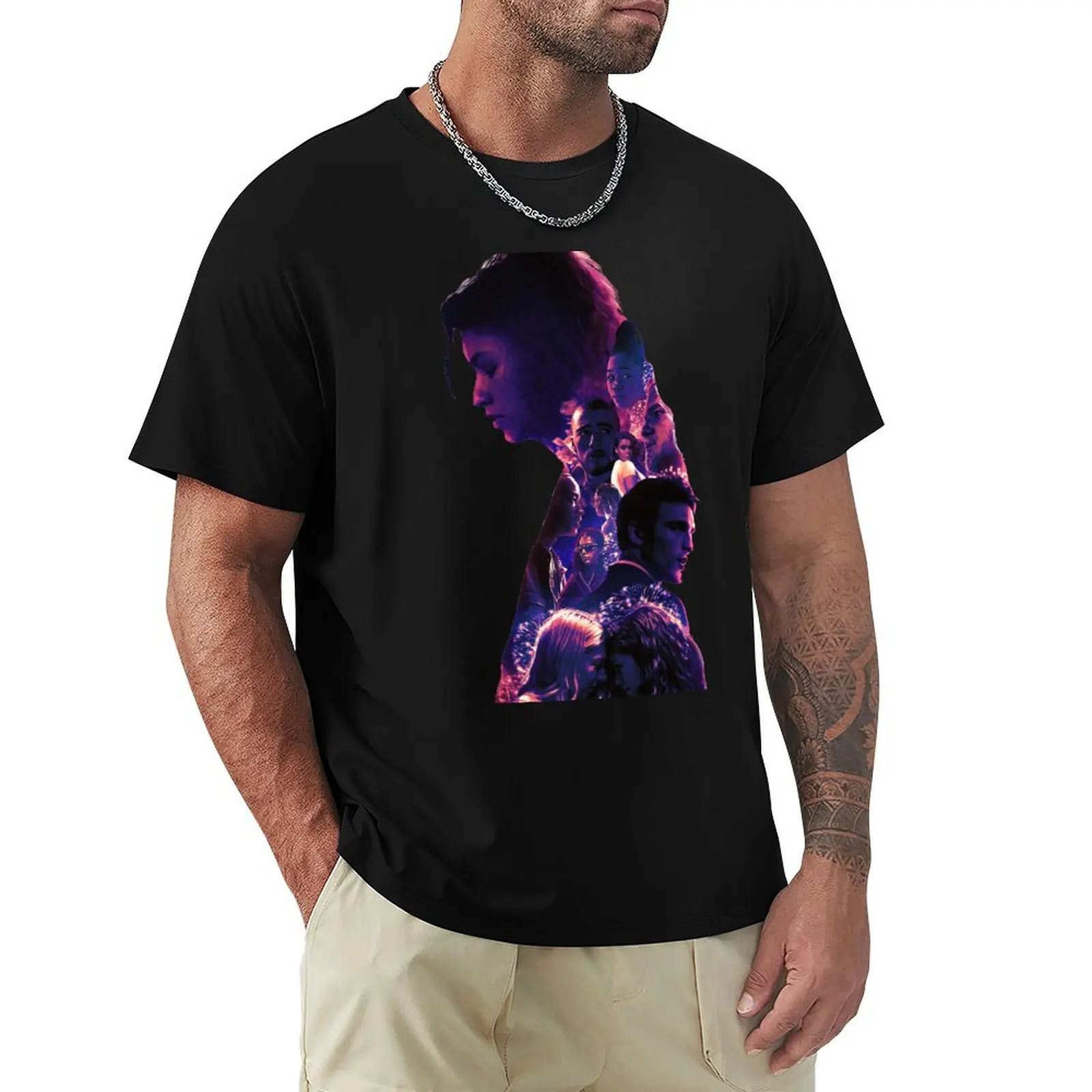 Camiseta Rue Euphoria Worker básica de manga corta