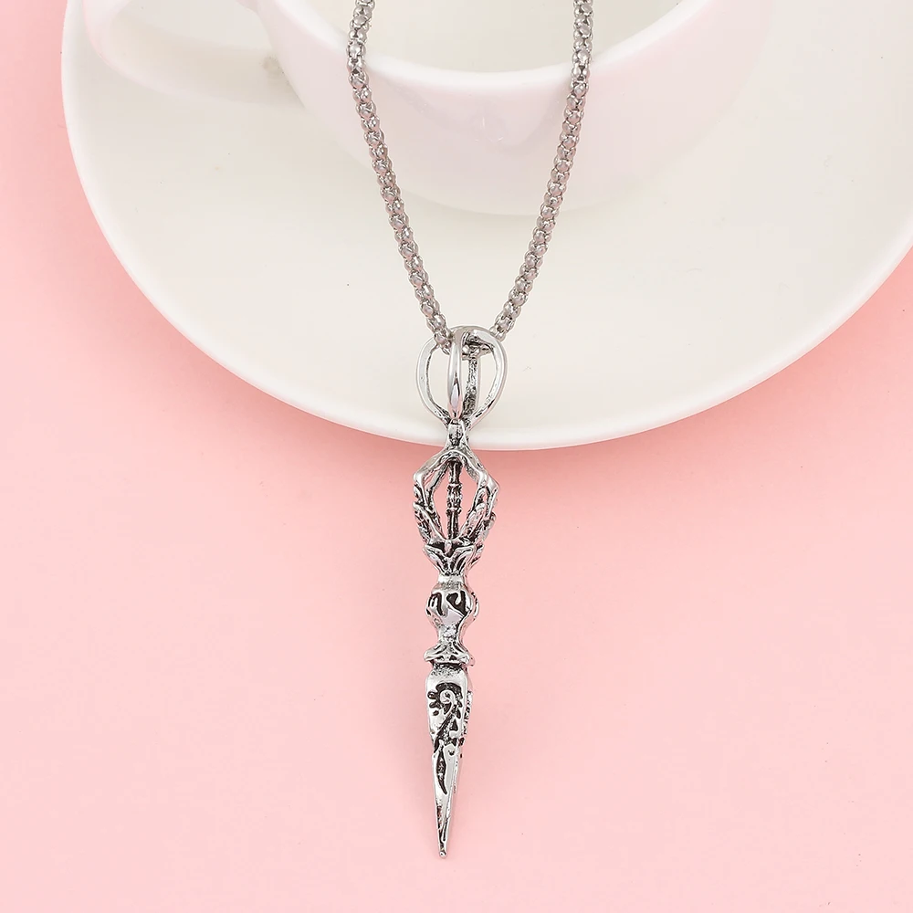 Vintage Punk Style Demon-Subduing Pestle Necklace Personalized Hip Hop Pendant Men's Jewelry view 5