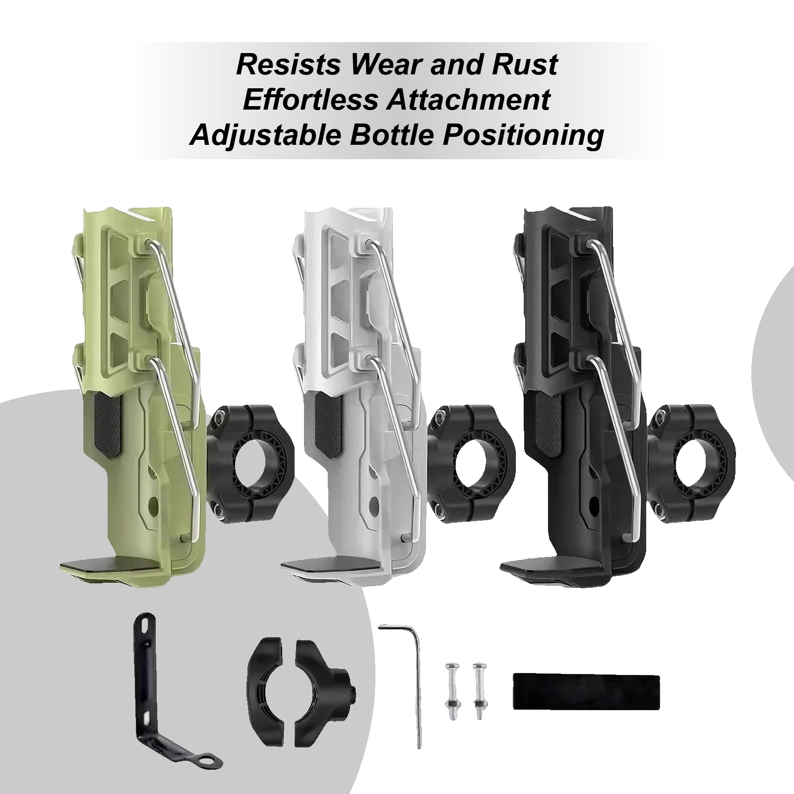 

Bike Drink Holder Portable Drinking Organizer Rack For Bike Adjustable Water Bottle Cage For Family Youth Teens Son Daughter