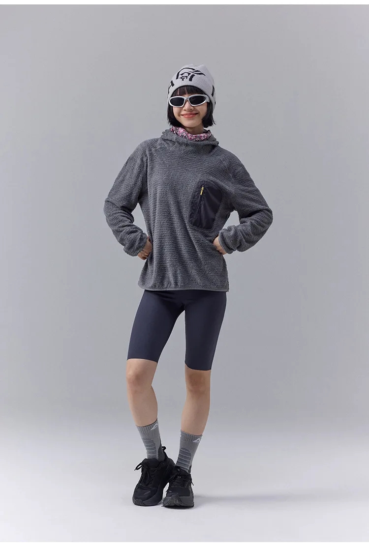 2026 Outdoor, Sport, Leichter Atmungsaktiver Pullover-Hoodie, Paarstil, Konstante Temperatur, Warme und Gemütliche Kapuzenjacke – Detail 8