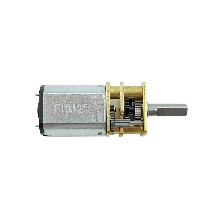 

GA12 N20 Gear Motor 3V 5V 6V D Shaft Micro Precision Full Metal Gearbox Motor Large Torque DIY Robot Smart Car Electronic Lock