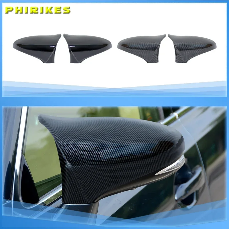 New 2x Rearview Mirror Cover Wing Side Mirror Cap for Lexus ES 2013-2018 M Style Rear View Mirror Cover Cap