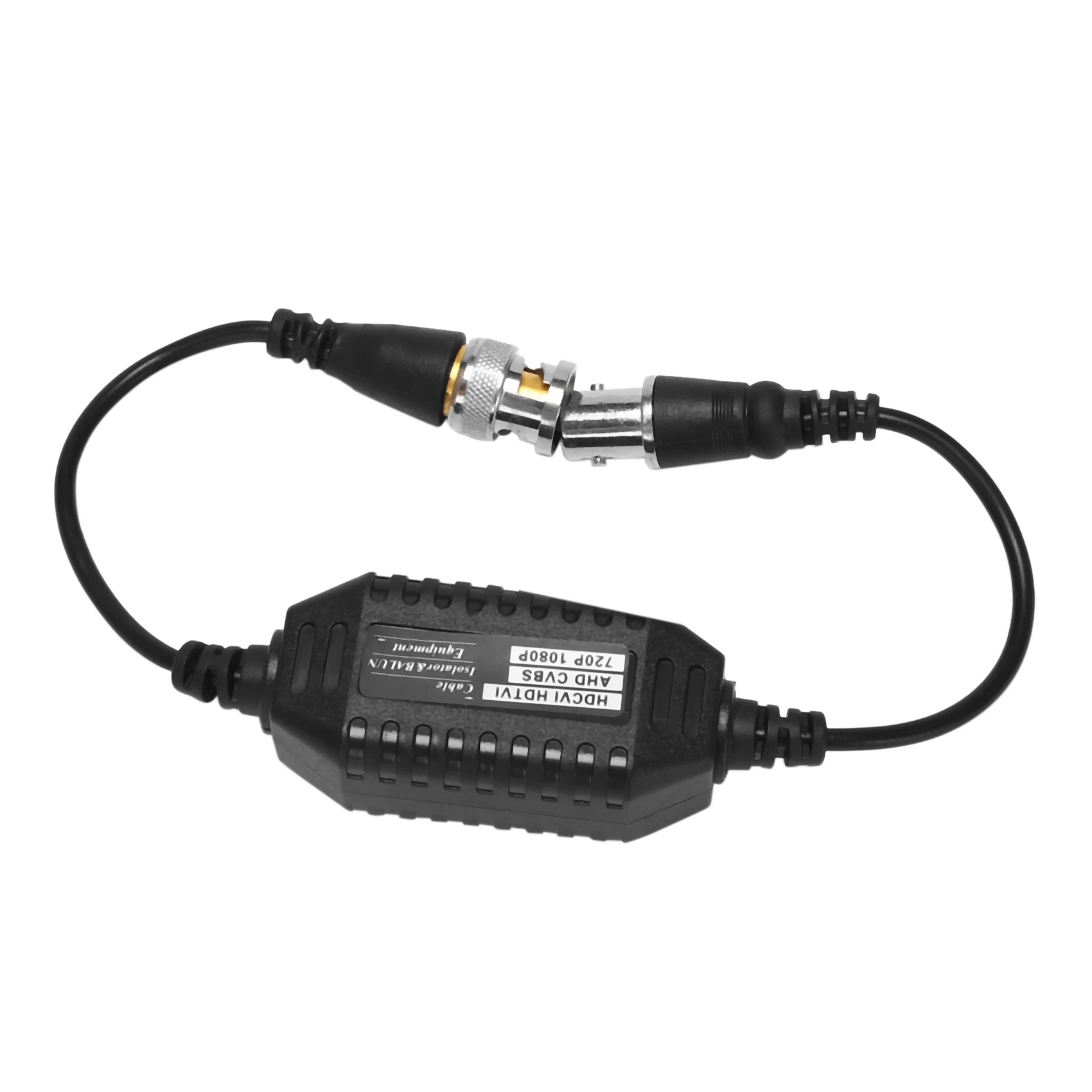 

Y43A-6X Coaxial Video Ground Loop Isolator Balun BNC Male To Female For CCTV Camera