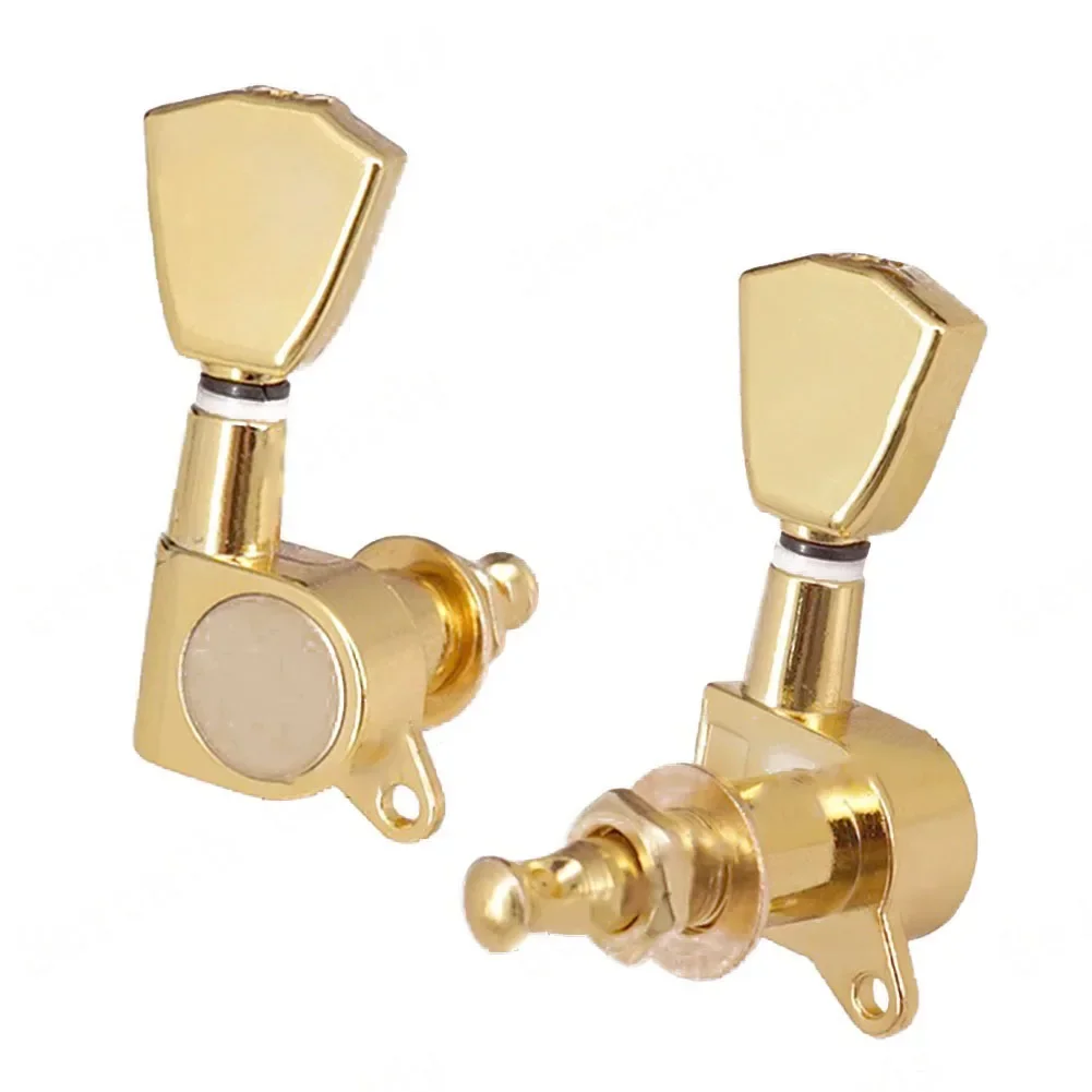 3L3R 6R6L TSize Locking Tuning Pegs Guitar Machine Heads Tuner Replacement Parts Vintage Acoustic Classical Guitar Tuning Peg