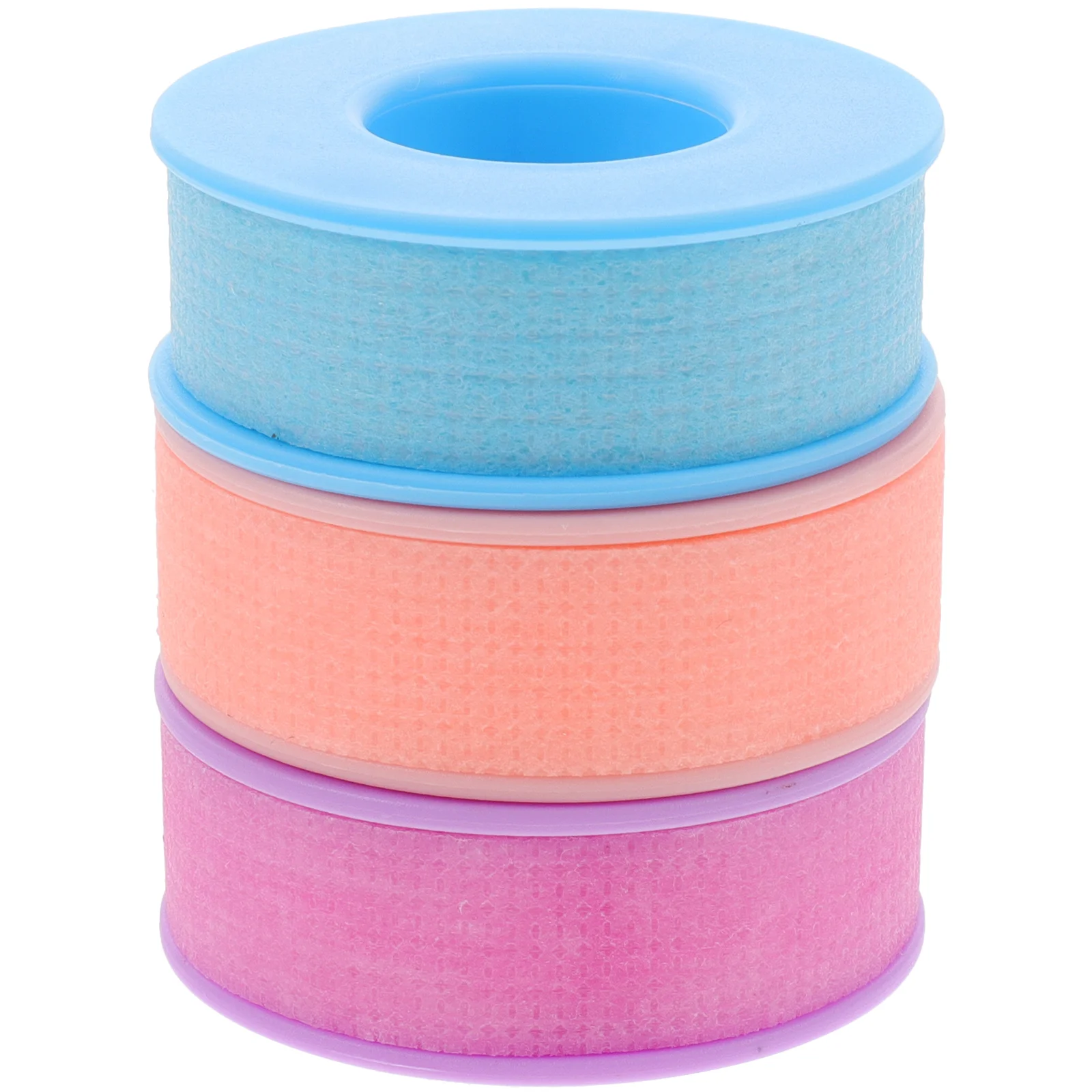 

3 Rolls Eyelash Tape Non-woven Fabric Gel Adhesive Lashes Cuttable Tapes Safe for Extension Tools Under Eye Stickers lashes