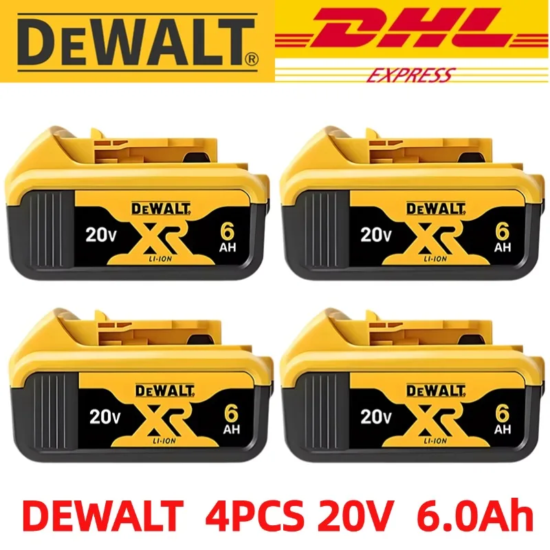 

【100% Genuine】Dewalt 20V Battery 5Ah/6Ah lithium-ion battery for Dewalt Power Tool DCB206 DCB205 DCB204 DCB609 DCB184 DCB200