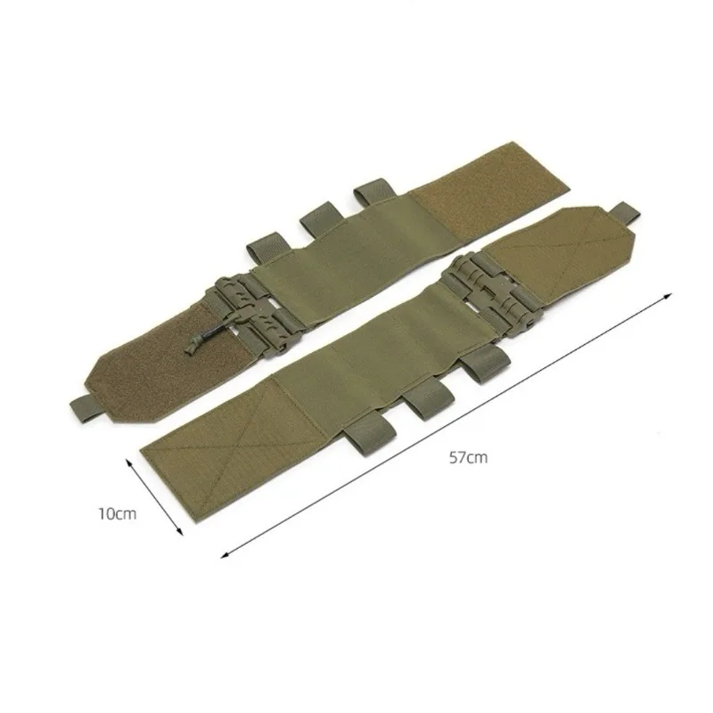 FCSK Quick Release Elastic Cummerbund Set Universal MOLLE System Vest Side Panel Expansion Module Tactical Vest Accessories
