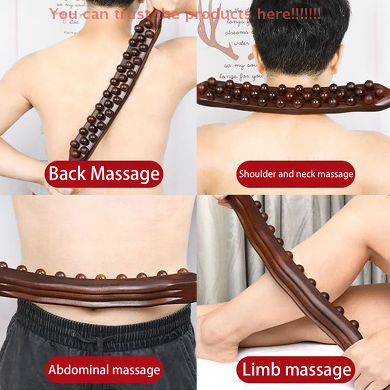 

Pain Relief Gua Sha Massage Tool with 37 Universal Beads for Tendon Scraping.