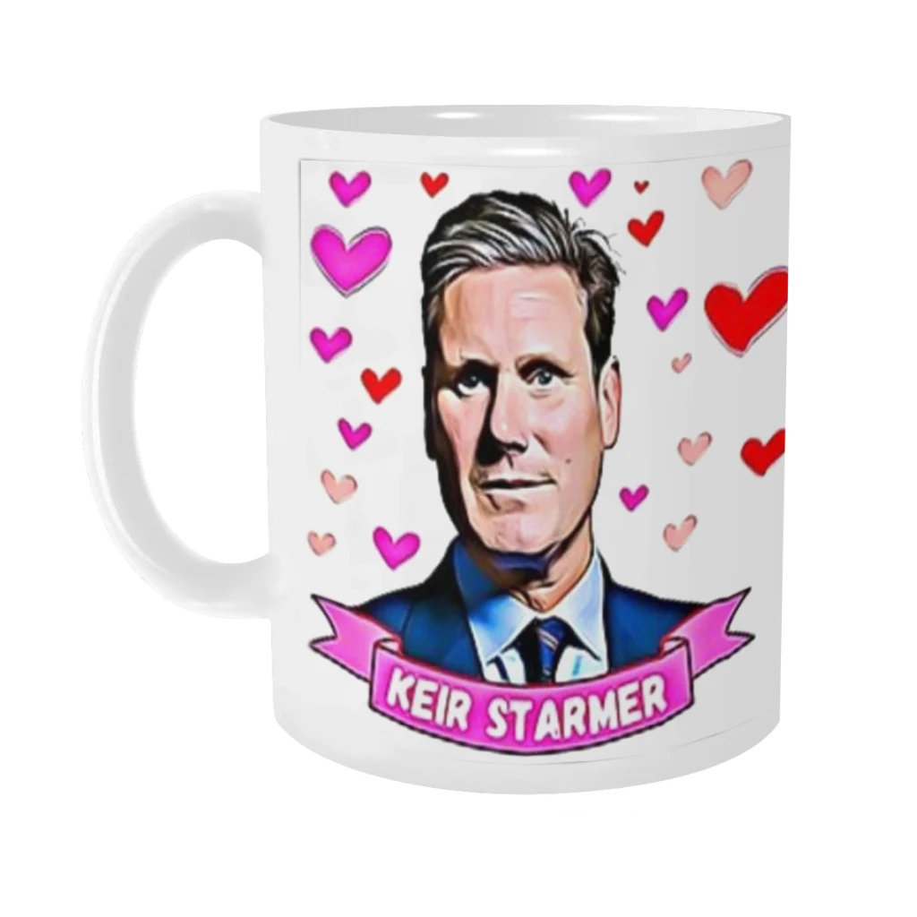 Labour Leader Keir Starmer Appreciation Society Ceramics Coffee Mug Cute Gamer Birthday Gift Back To School Mug