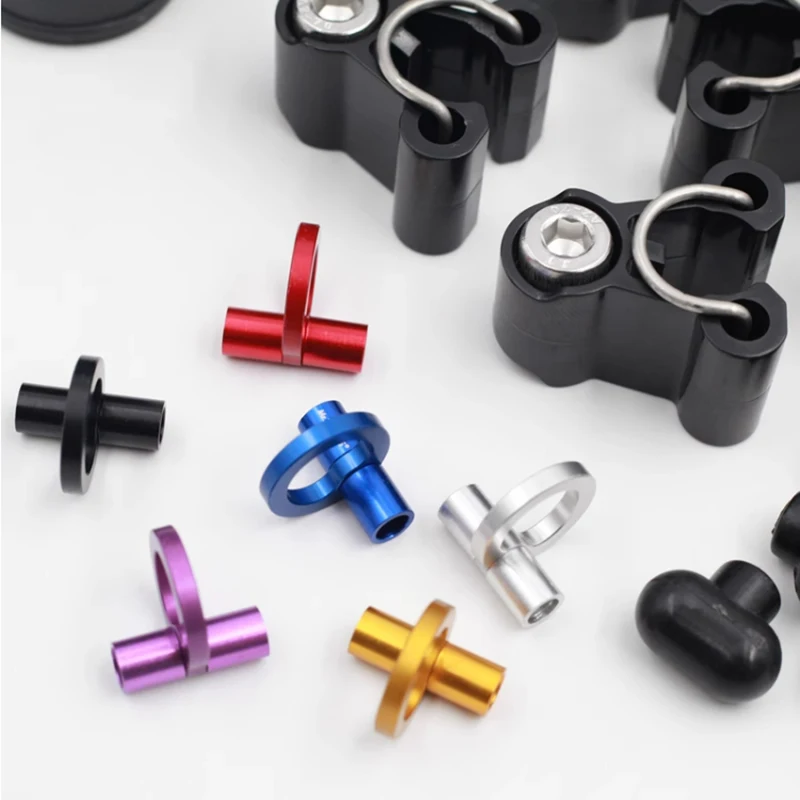 For BROMPTON Road Vehicle Frame Accessories Mountainous Vehicle Seat Tube Bushing Crab Clamp Snap Wave Head Wire Tie Device