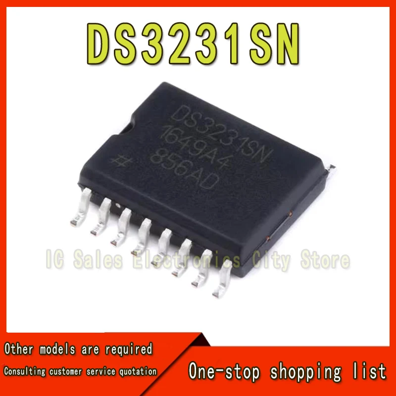 (1 Stuk) 100% Nieuwe Ds3231 Ds3231sn Sop-16 Chipset