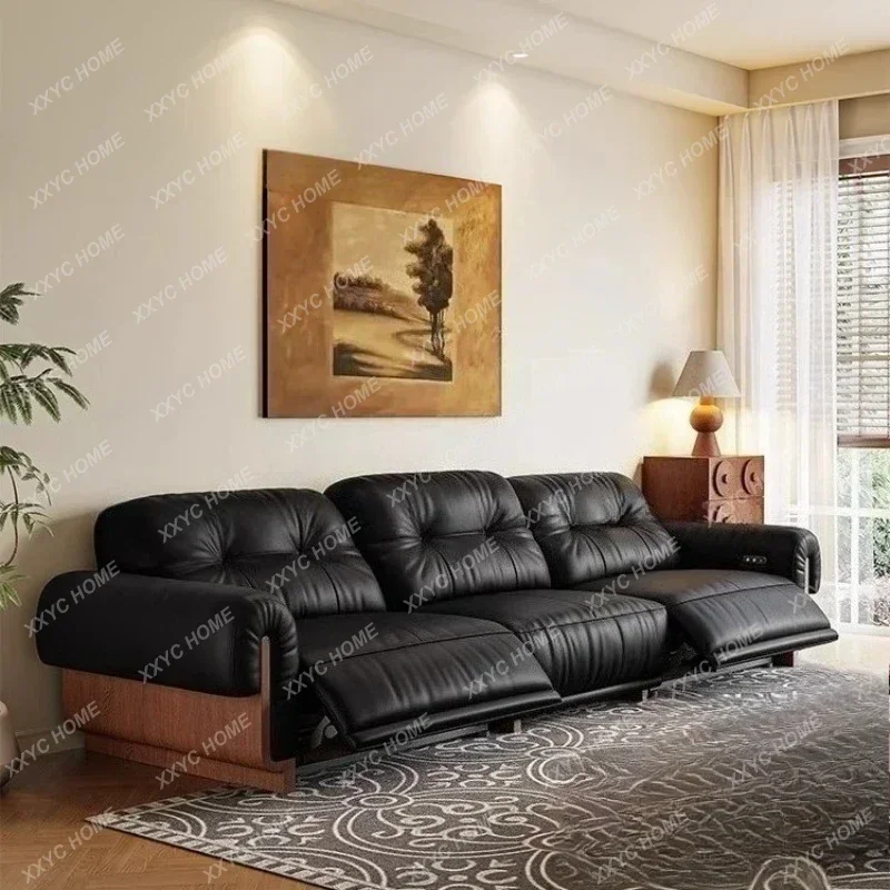 A Electric Designer Sofa Modern Italian Adult Minimalist Living Room Sofas Comfortable Multifunctional Sillon Cama Furniture