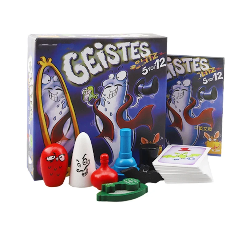 Family Game Card Game Geistes Blitz 1+2+3 Ghost Blitz Geistesblitz 5 Vor 12 Board Game Family Party Indoor Games