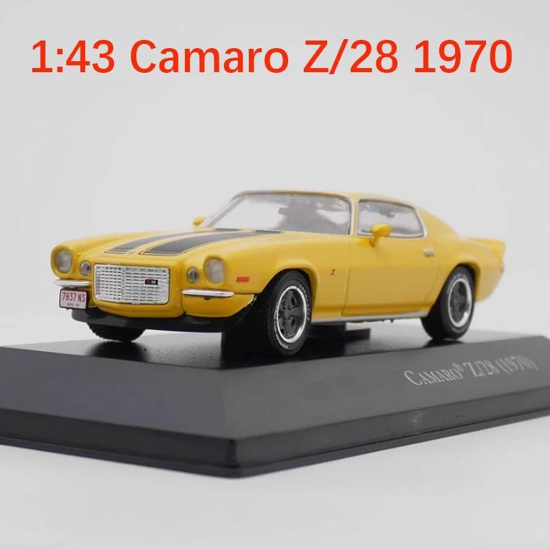 

Литой под давлением оригинальный масштаб 1:43 Camaro Z/28 модель из сплава, имитация украшения, хобби, сувениры, коллекция подарков, статический дисплей