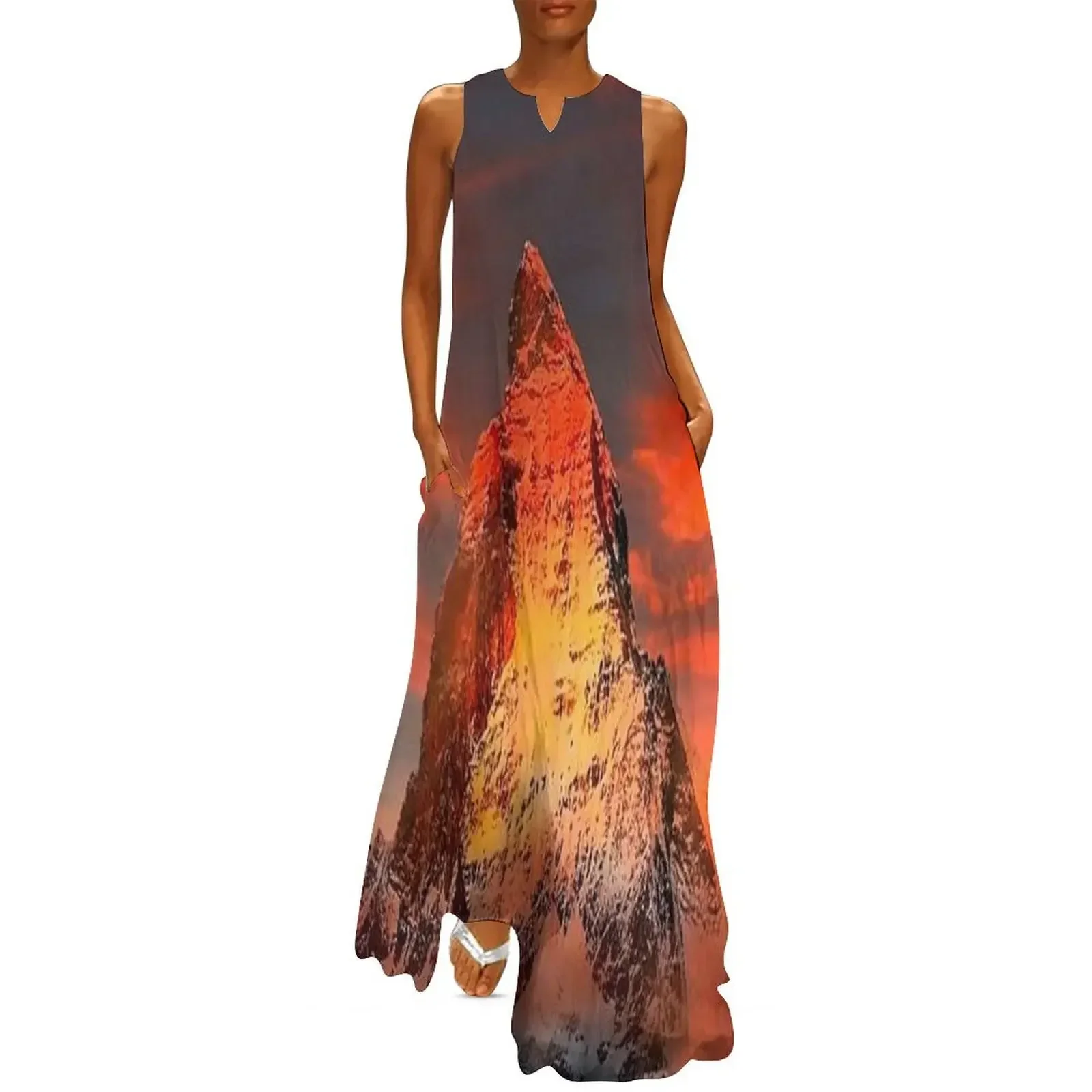 

Matterhorn-1 Long Dress Woman clothes beach dress summer dress daily