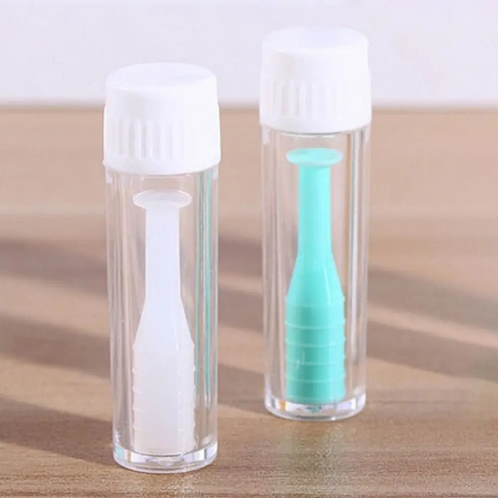 أداة إزالة سيليكون ناعمة للعدسات اللاصقة ، مكبس إزالة ، مزيل كباس ، قطعة واحدة ، عدسة مقعرة ، صلبة ، 5 ange