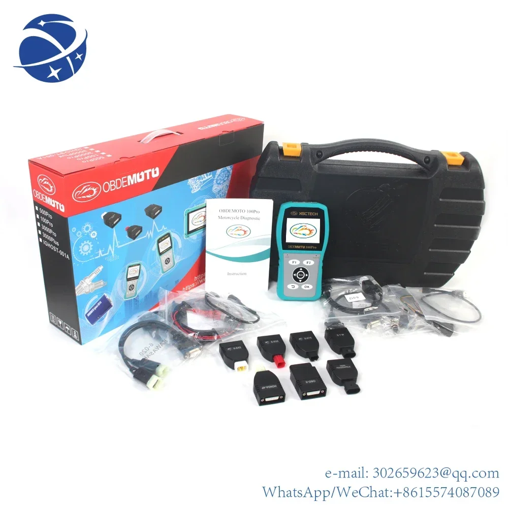 yyhc New Version mst100pro MST-100PRO motorcycle scanner diagnostic tool For universal brands with ECU Remap Function