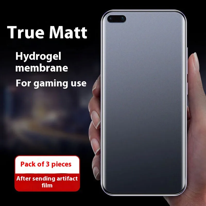 

3 шт. матовая гидрогелевая пленка на защитной пленке для экрана Honor 400 Pro, полное покрытие из ТПУ для Honor 400 Lite Honor 400