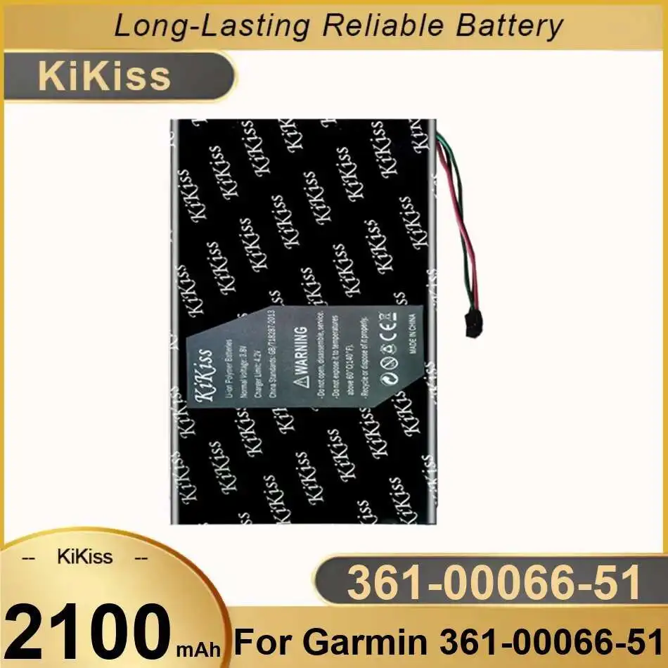

Легкая батарея для умных часов 2100 мАч для Garmin 361-00066-51
