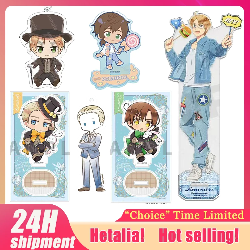 

Фигурка-подставка Hetalia Q Acg: Альфред Ф. Джонс (Ковбой), акриловая подставка, мини-брелок Иван Брагинский, акриловая подставка-игрушка Людвиг