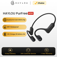 HAYLOU PurFree Bone Conduction Headphones Bluetooth 5.2 TWS Wireless Headset IP67 Waterproof Protect Hearing Sports Earphones