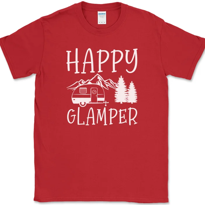 Happy Glamper Camping T-Shirt 5