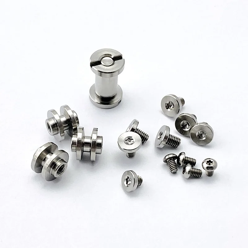Parafusos de Titânio Hardware Kit Punho da Faca Facas Faça Você Mesmo Fazer Parte Eixo do Prego Genuine Rick Hinderer Eklipse 3.5 Conjunto Completo