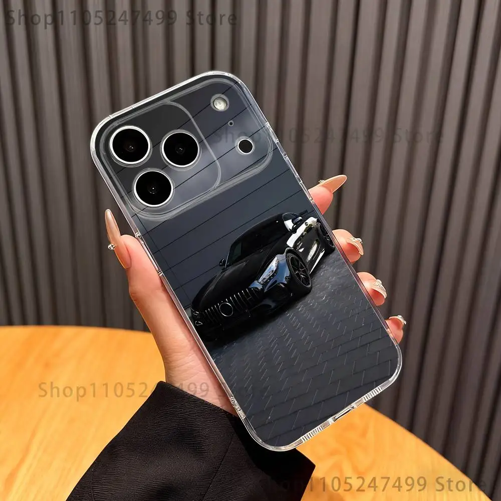 Cool Domineering M-Mercedes-ES Phone Case For iPhone 16,15,17,12,13,14,11 Max,Pro,Plus,X,XS,XR,SE4,E Mini Transparent Cover view 2