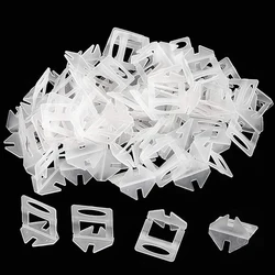 100PCS Tile Leveling System Clips 1-3mm DIY Tiles Leveler Spacers Tile Leveling System for Professional Ceramic Tile and Stone