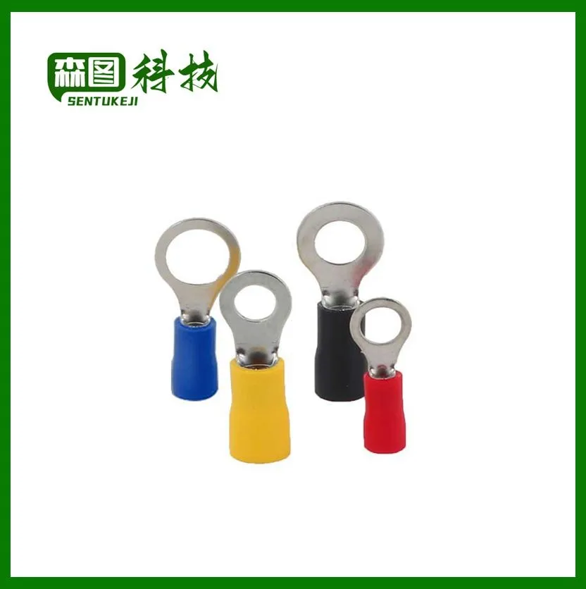 50PCS/100PCS RV2-6 Ring insulated terminal Cable Wire Connector Electrical Crimp Terminal