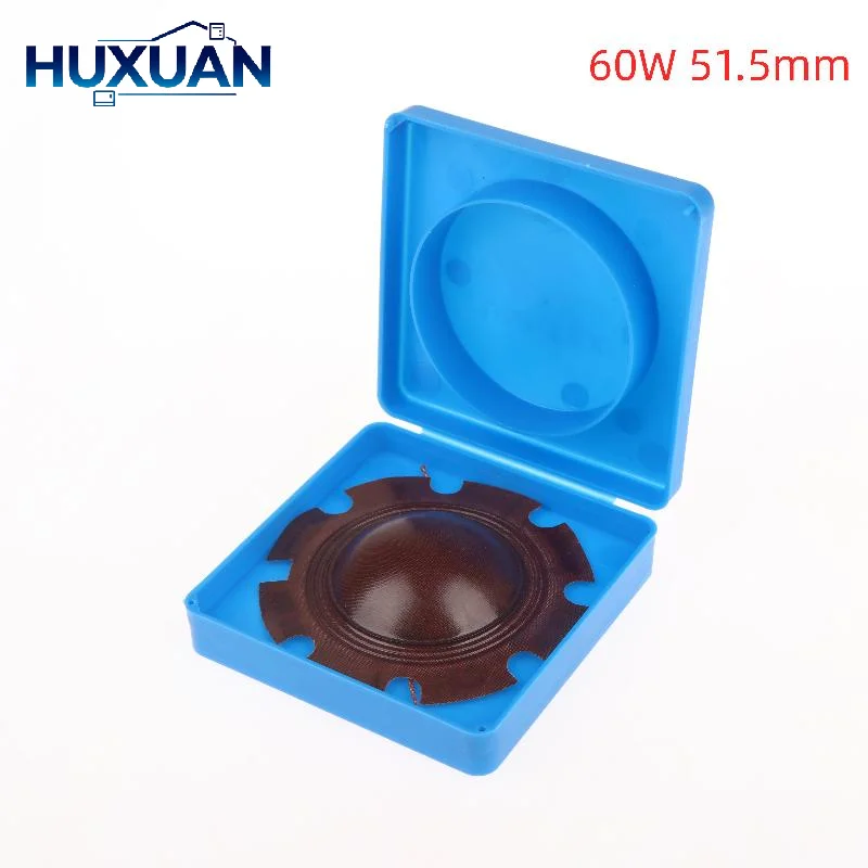 51.5mm Tweeter Voice Coil 60W Clear Sound Treble Diaphragm for Horn Speaker DIY Enthusiasts Audio Modification