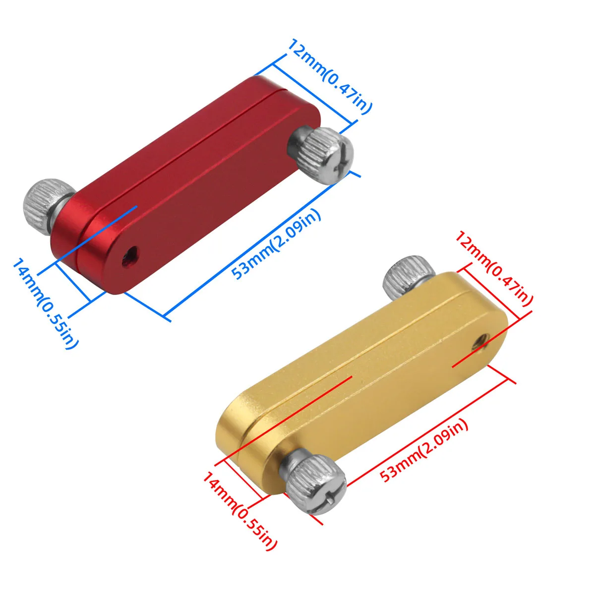 1/2PCS Aluminum Alloy Ruler Limit Block Accurate Adjustable Thickness Ruler Stop Fence for Woodworking Ruler Positioning Tool