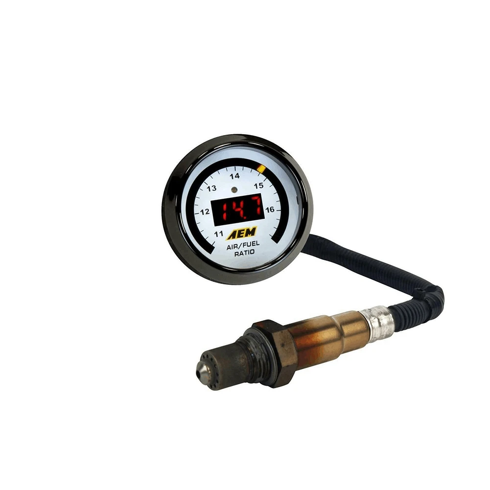 30-4110 UEGO Wideband O2 Air Fuel Ratio Gauge AFR 52mm with 4.9 LSU Sensor