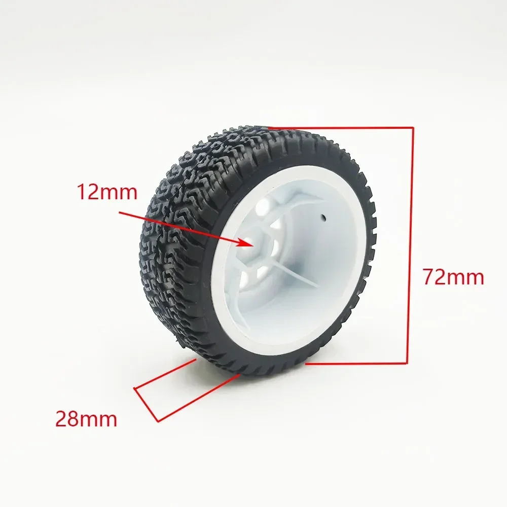 4pcs/2pcs RC Model Car Rubber Tires For 144001 And 1/18 1/16 1/10 RC Buggy Crawler On/Off Road Car Spare Parts Replacements