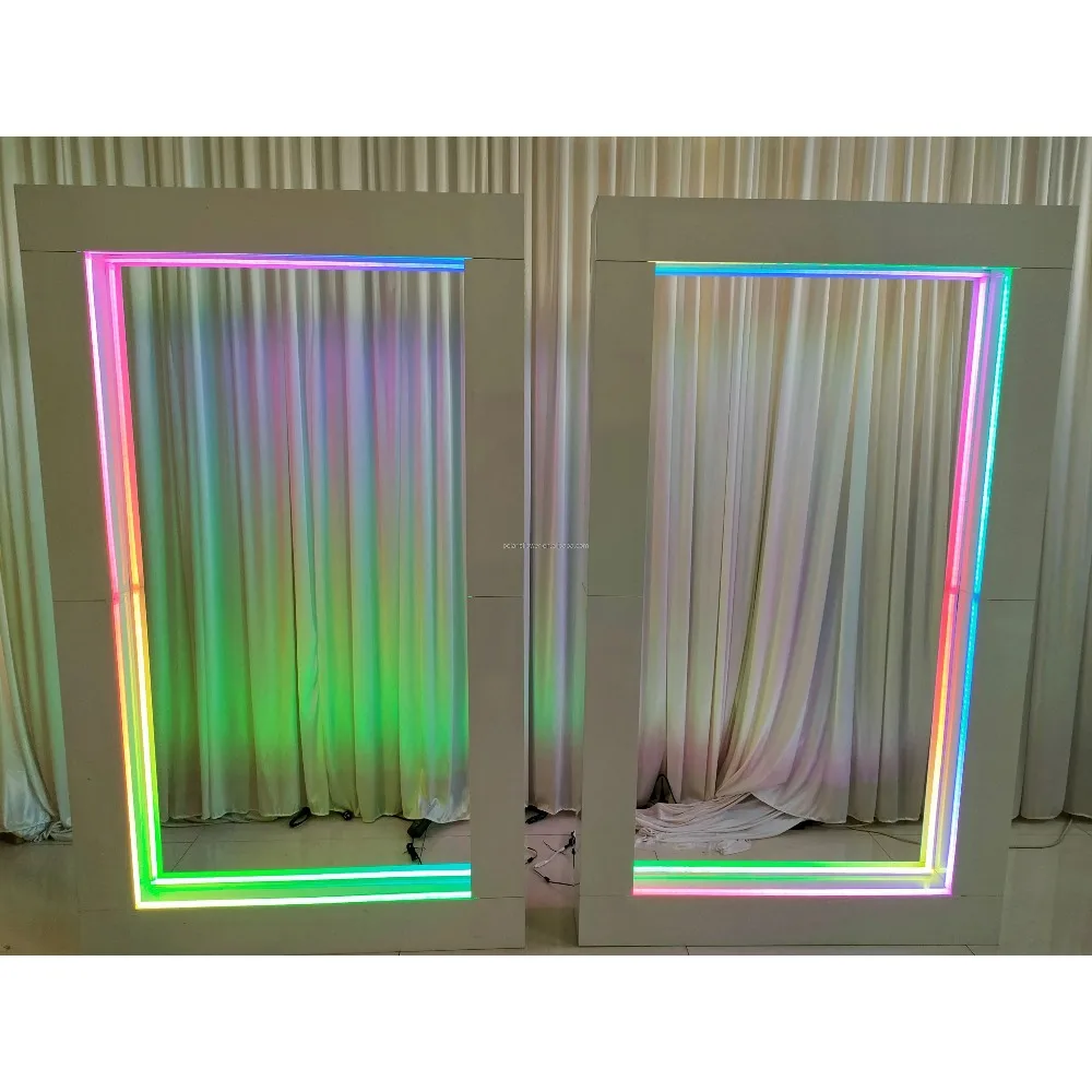 Wedding Party Event Photography Props Decorative Metal Background Indoor Outdoor Magazine Photo Booth Box Fashion