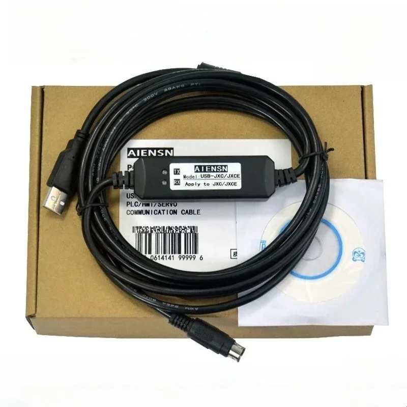 P5062-5 Communication Conversion Cable Compatible with SMC JXC JXCE Servo Driver PC Parameter Debugging Data Download Cable