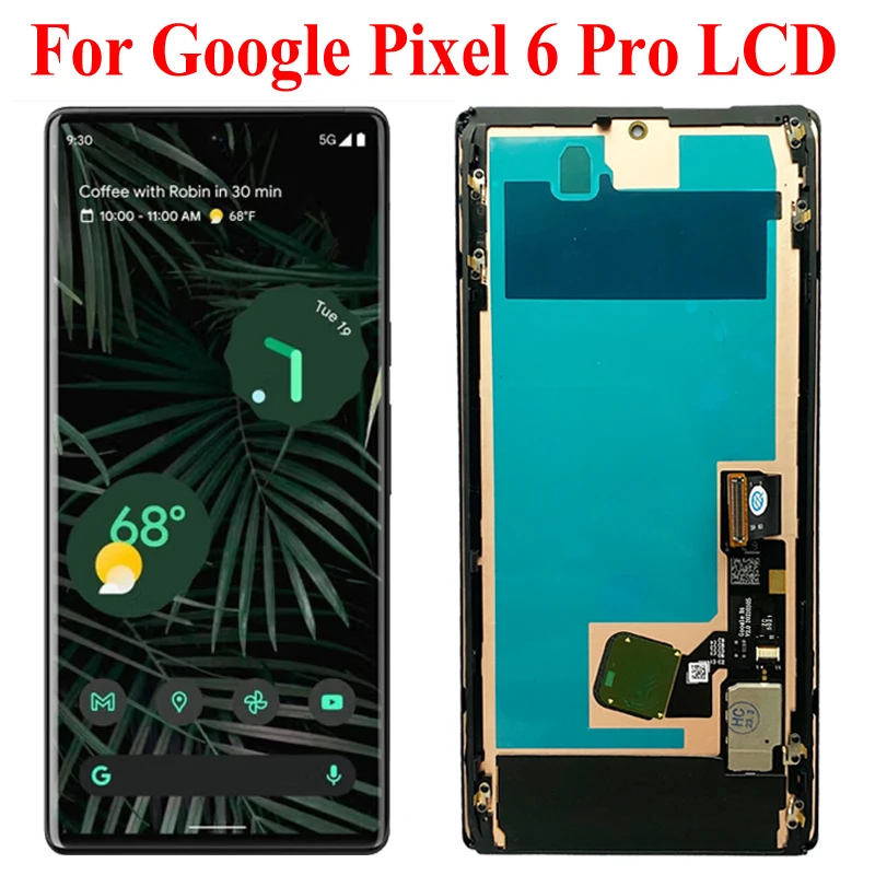 

AAA+ Quality Pixel 6 Pro Screen For Google Pixel 6 Pro Screen With Frame For google Pixel 6 Pro GLUOG G8VOU screen replacement