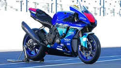 Yzf,ボディワーク,absインジェクション,青,赤,r1,2020, 2021, 2022, 2023に適したオートバイフェアリングキット