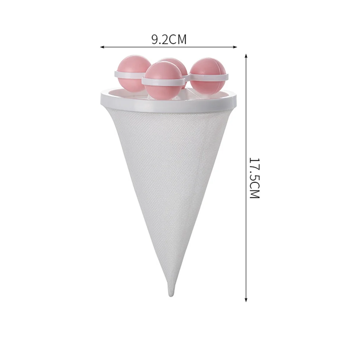 T27C 3PCS Reusable Hair Filter Cleaner for Laundry Mesh Lint Filter for Washing Machine Lint Catcher for Pet Household-A