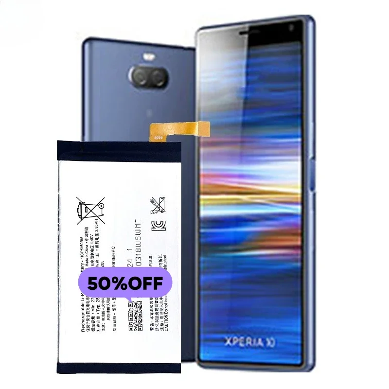 LIP1668ERPC for Sony Xperia 10 Phone Battery High Quality High Capacity Battery Replacement Bateria Grade A Cell with Tools